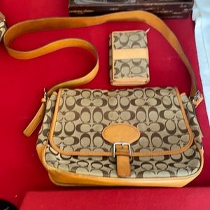 Coach purse & wallet